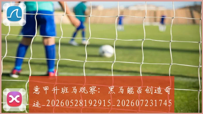 意甲升班马观察：黑马能否创造奇迹_20260528192915_20260723174542